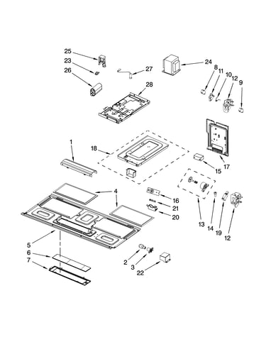 Interior and ventilation parts