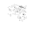 Whirlpool MH2175XST1 air flow parts diagram