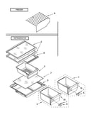 Shelf parts, optional parts (not included)