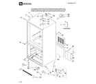 Maytag MBF2255KEB11 cabinet parts diagram