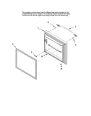 Freezer door parts