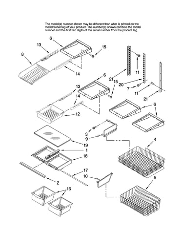Shelf parts