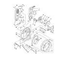 Maytag MGD5800TW0 bulkhead parts diagram