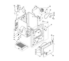 Maytag MGD5900TW1 cabinet parts diagram