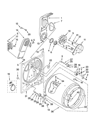 Bulkhead parts, optional parts (not included)