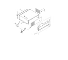 KitchenAid KBRC36FTS00 top grille and unit cover parts diagram