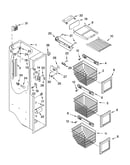 Freezer liner parts