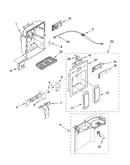 Dispenser front parts