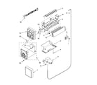 KitchenAid KSRY25CTMS01 icemaker parts, optional parts (not included) diagram