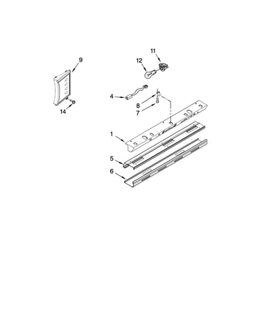 Control panel parts