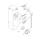 KitchenAid KSSC42QTS00 refrigerator liner parts diagram