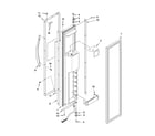 KitchenAid KSSC42QTS00 freezer door parts diagram