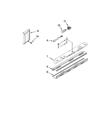 Control panel parts