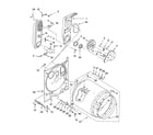 Maytag 7MMGD6630TM0 bulkhead parts diagram