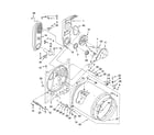 Maytag 7MMGL6741TW0 bulkhead parts diagram