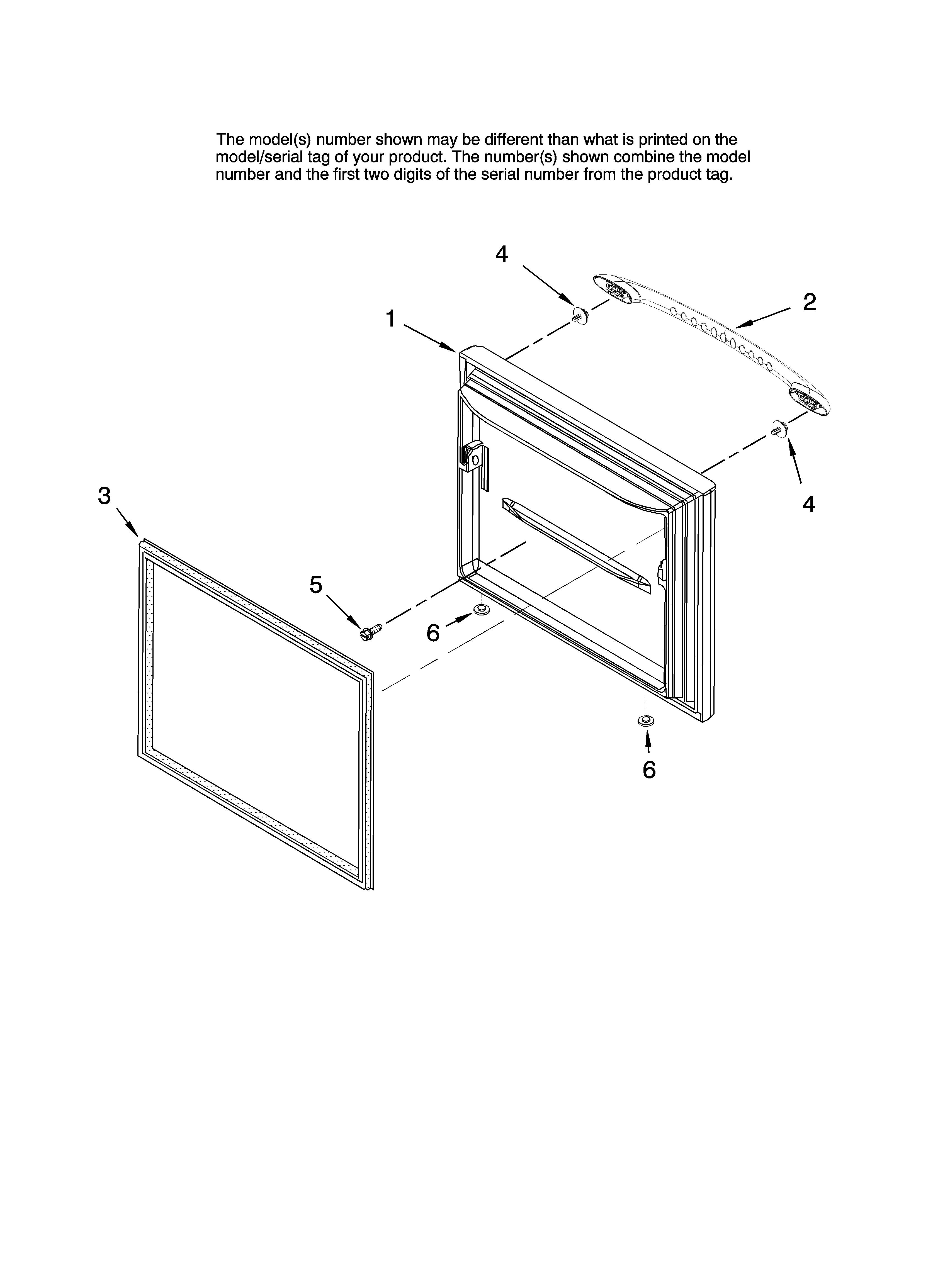 FREEZER DOOR PARTS