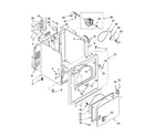 Maytag MED5707TQ1 cabinet parts diagram