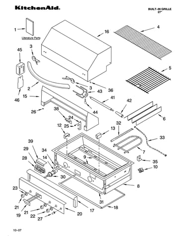 Grille parts