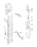 Motor and ice container parts