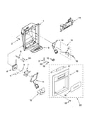 Dispenser front parts