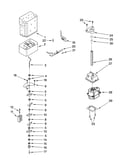 Motor and ice container parts