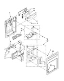 Dispenser front parts