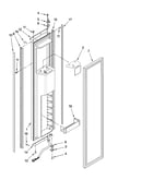 Freezer door parts