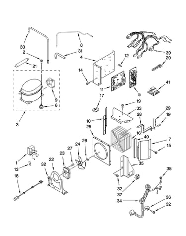 Upper unit parts