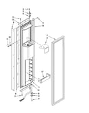 Freezer door parts