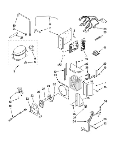 Upper unit parts