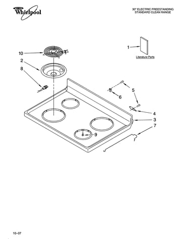 Cooktop parts
