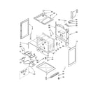 Whirlpool RF114PXSQ2 chassis parts diagram