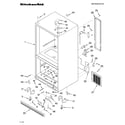 KitchenAid KBRS22KGBT13 cabinet parts diagram