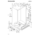 KitchenAid KSSP36QTS00 cabinet parts diagram