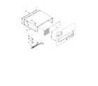 KitchenAid KSSP36QTS00 top grille and unit cover parts diagram