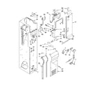 KitchenAid KSSP36QTS00 freezer liner and air flow parts diagram