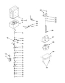 Motor and ice container parts