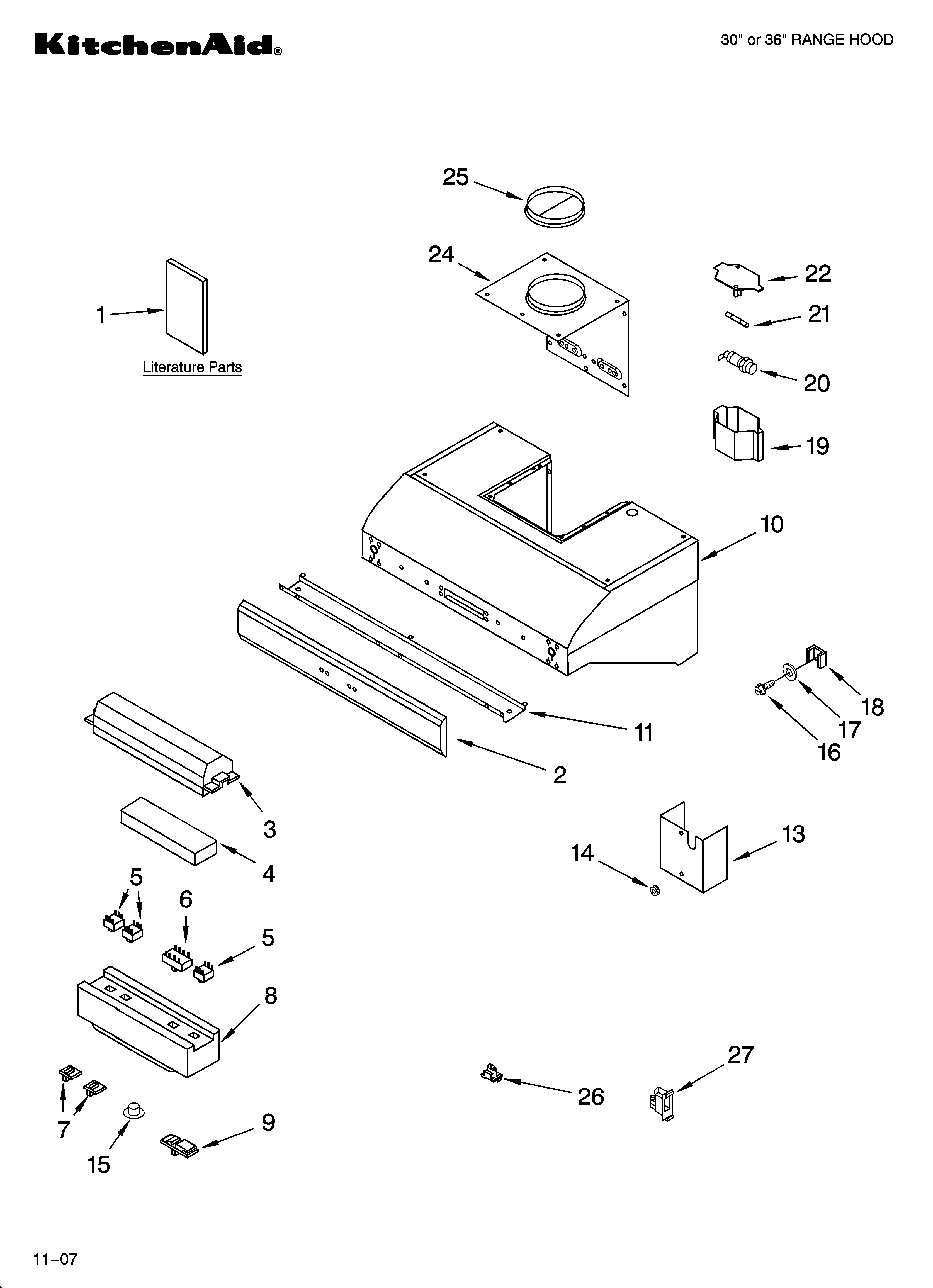Hood parts