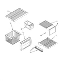 Freezer shelf parts