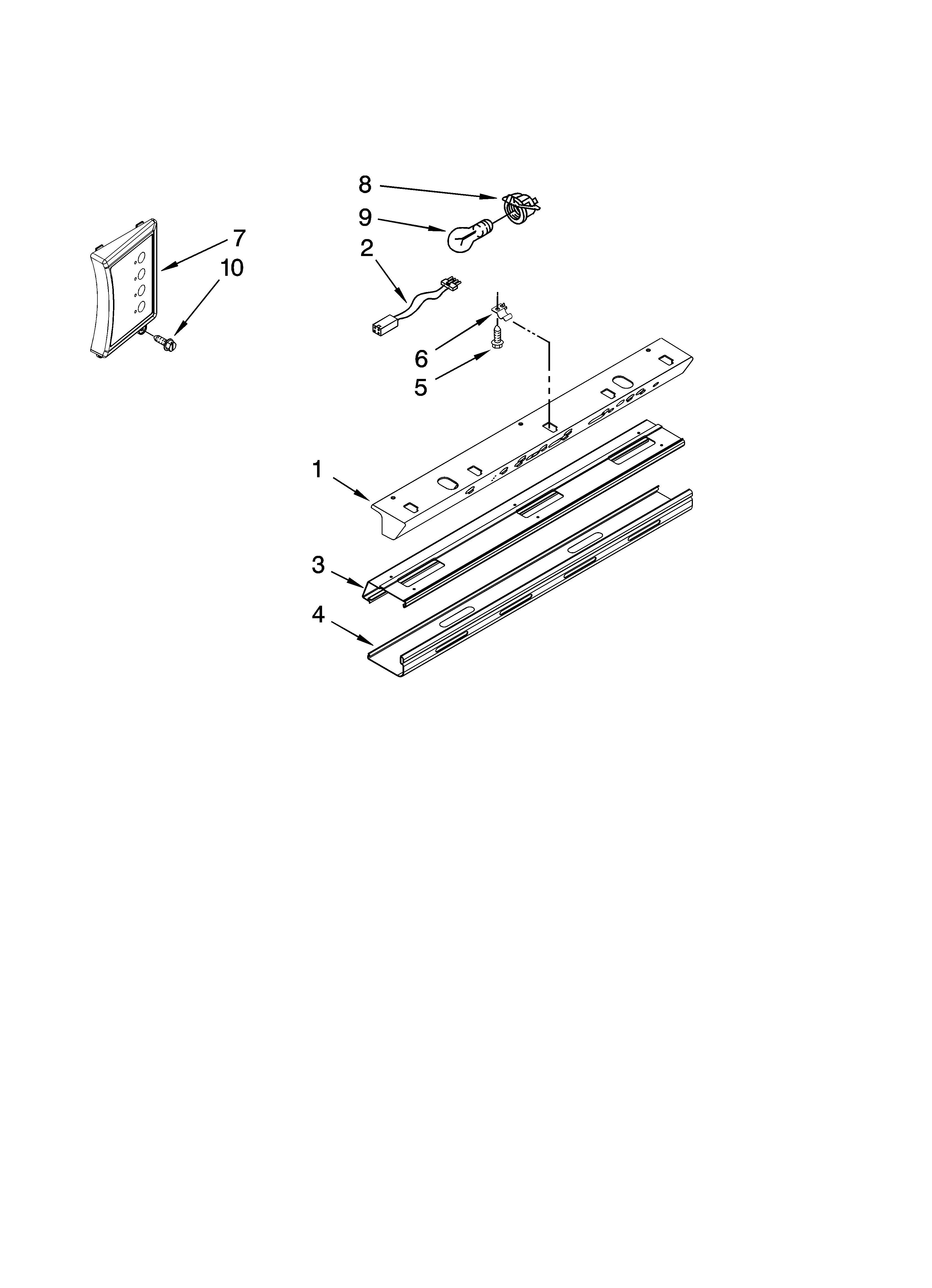 CONTROL PANEL PARTS