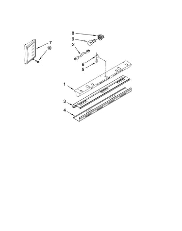 Control panel parts
