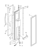 Freezer door parts