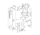 KitchenAid KSSO48FTX00 freezer liner and air flow parts diagram