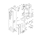 KitchenAid KSSS36FTX00 freezer liner and air flow parts diagram