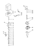 Motor and ice container parts