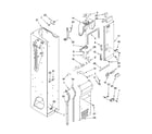 KitchenAid KSSS42FTX00 freezer liner and air flow parts diagram