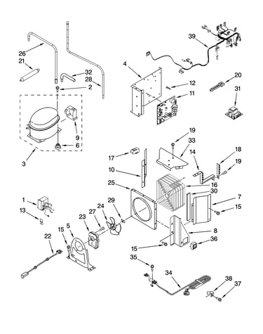 Upper unit parts
