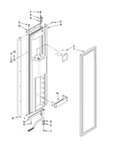 Freezer door parts