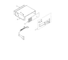 KitchenAid KSSS48FTX00 top grille and unit cover parts diagram