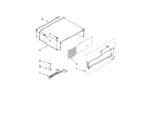 KitchenAid KSSS48QTB00 top grille and unit cover parts diagram